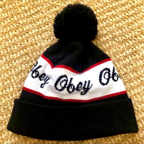 Obey Knit Beanie Winter Hat 